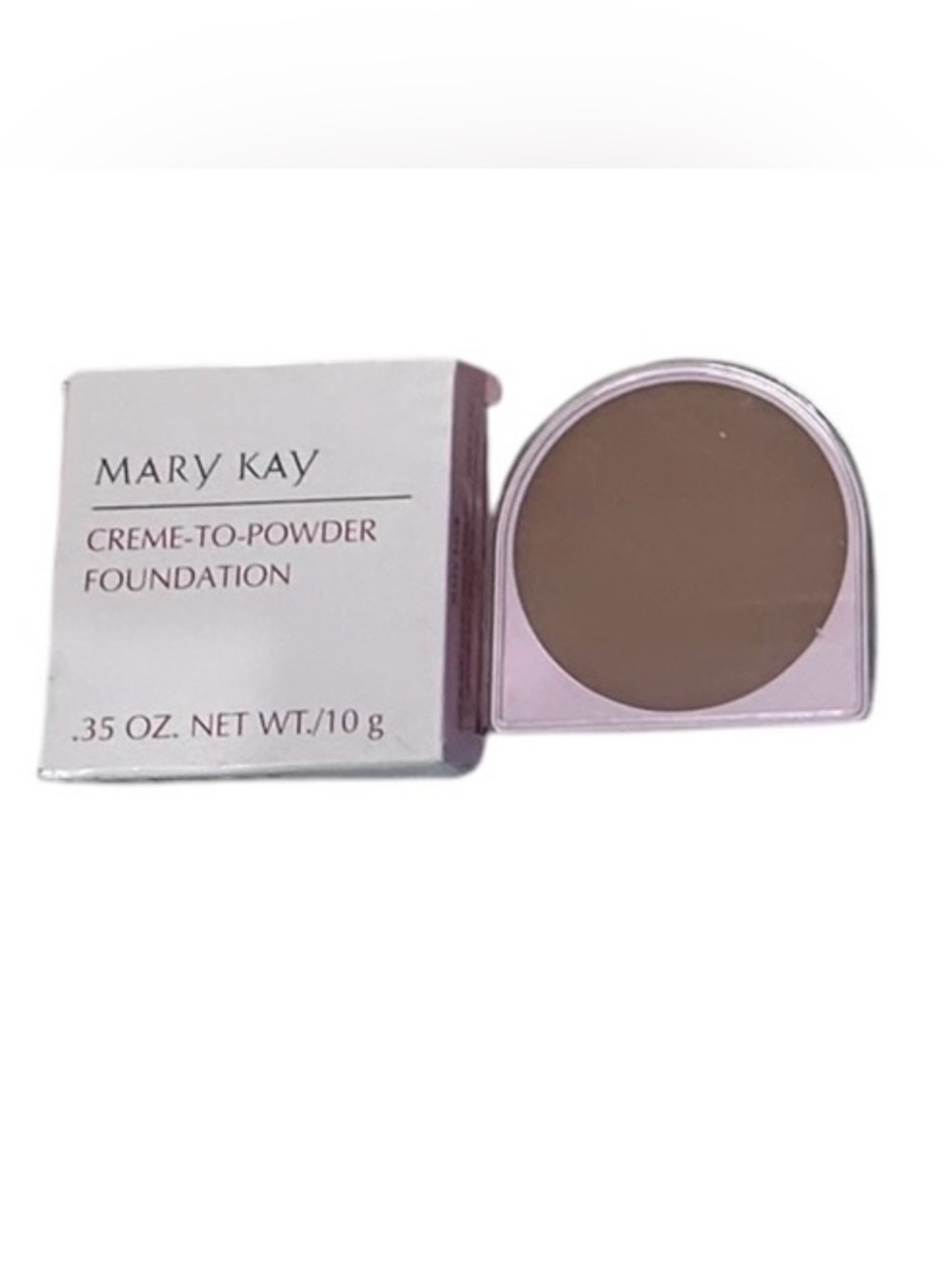 MARY KAY CREME-TO-POWDER FOUNDATION .35 OZ. NET WT./10Gm IVORY 3.0 5485 BB19